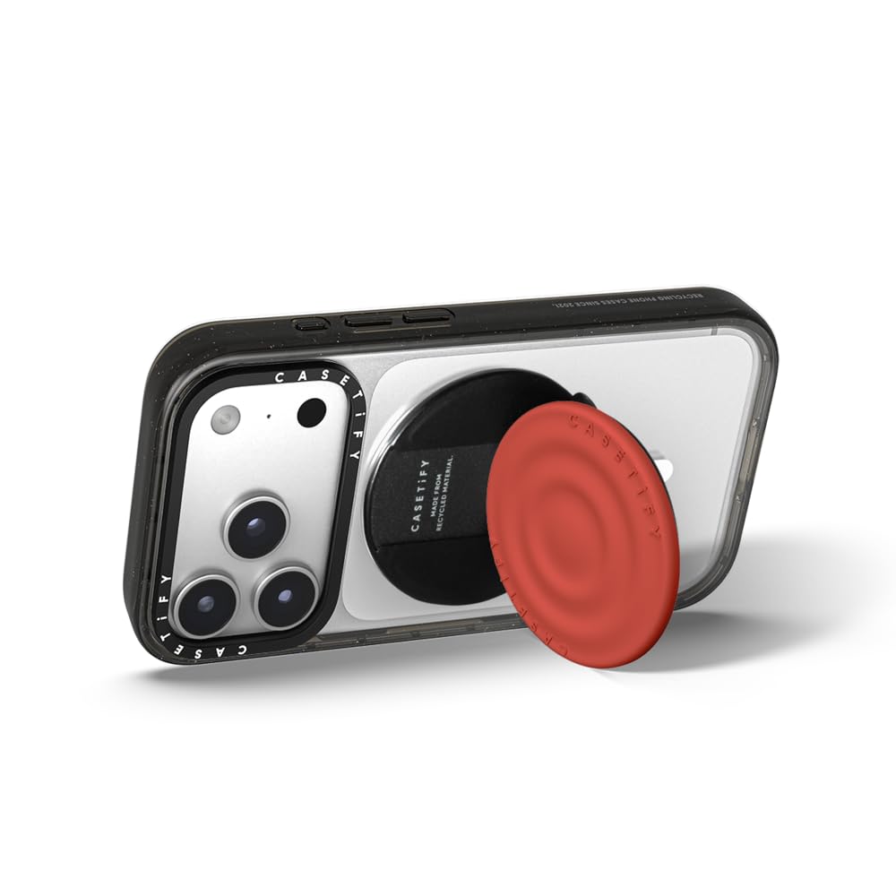 Amazon.co.jp: CASETiFY Snappy™ ウェーブ シリコン グリップスタンド